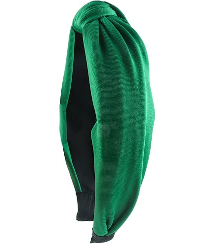 DEEKA Set Da 3 Fasce Per Capelli In Gros-Grain - Blu Navy E Azzurro - Antiscivolo Per Donne, Ragazze E Sport - Perfette Per Tifo E Calcio