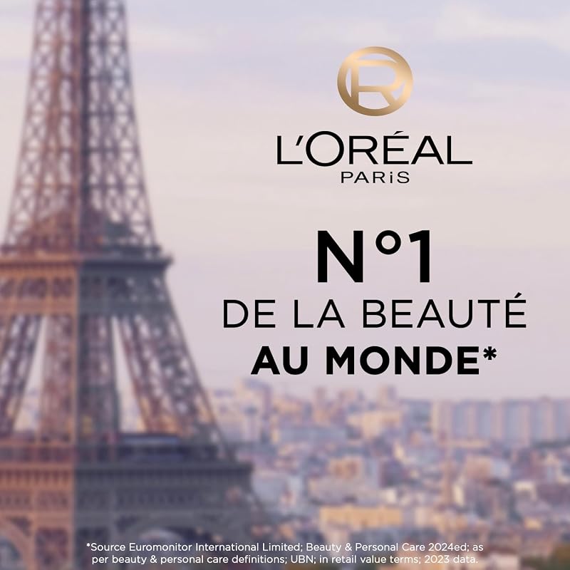 L'Oréal Paris – Geschenkbox – Mascara Telescopic Lift Schwarz, Eyeliner Felt Tip, Lippenstift Infaillible Matte Resistance Rot – tatsächliche Größen