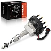 A-Premium Ignition Distributor with Cap and Rotor, V8 Engine, 7 Pins | Compatible with Ford F-250, F-350, F-250 HD, E-350 Econoline, E-350/E-250 Econoline Club Wagon, F-53 Motorhome Chassis, F-600