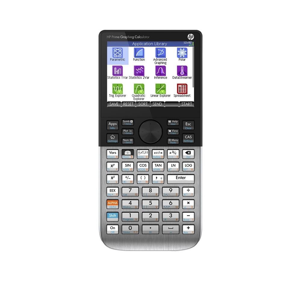 HP Prime Graphing Calculator Pocket Graphing Calculator Silver - Calculator (Pocket, Graphing Calculator, Silver, 400 MHz ARM9, Buttons, 10 Lines)