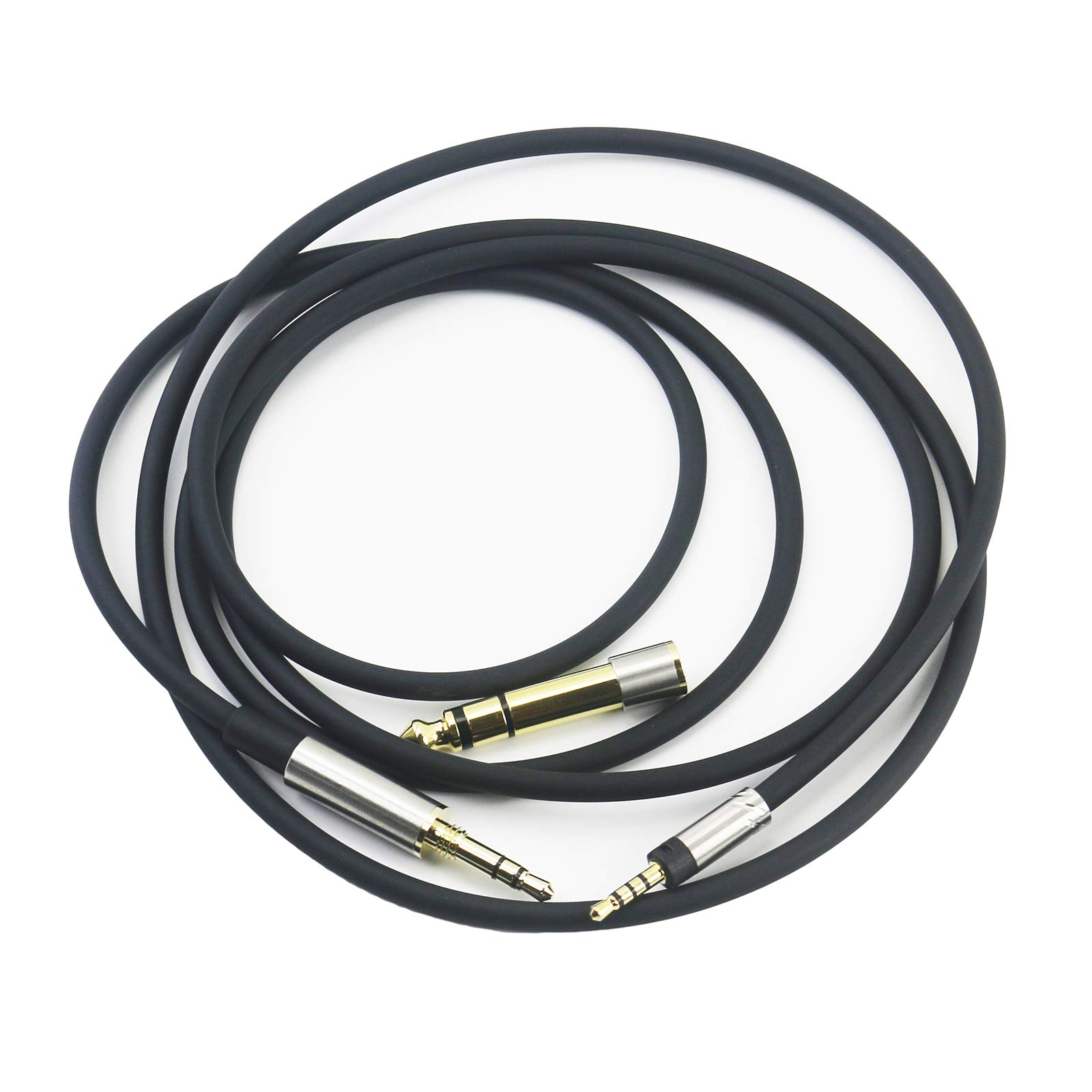 Replacement Audio Cable Upgrade Headphone Cord with Lock Connector Compatible with Sennheiser HD4.40, HD 4.40 BT, HD4.50, HD 4.50 BTNC, HD4.30i, HD4.30G Headphone 1.2meters/4feet