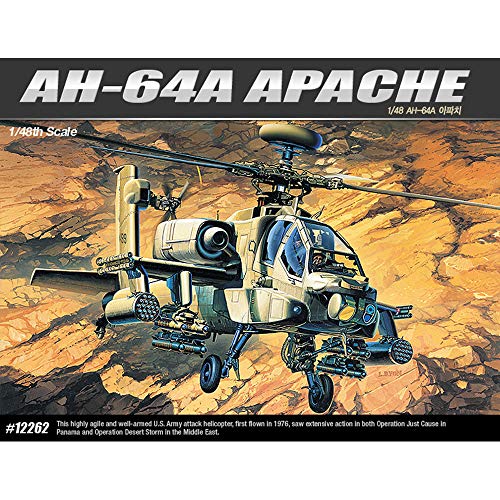 Academy 12262 AH-64A Apache 1/48 Scale Model Kit - Thumbnail 4