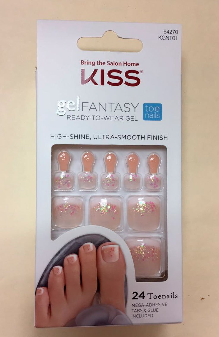 Cala Pretty Toes Complete Toenail Kit with Nail Art and