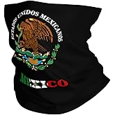 Mexico Mexican Mex National Emblem Balaclava Bandana Neck Gaiter Face Mask For Men Women Shield Scarf Face Mask Seamless Uv Protection For Motorcycle Cycling Riding Running Headbands