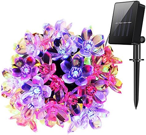 Targherle Solar String Lights (Multi-color-22ft)