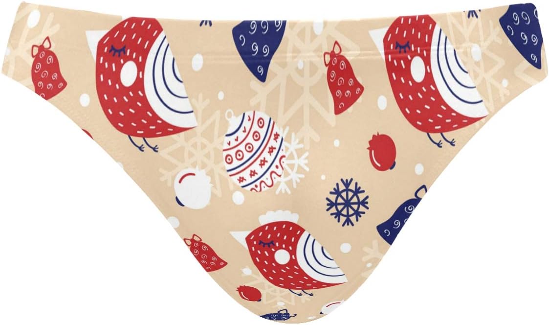 QiHouse Men Swimsuit Cute Cat Silhouette Bikini Briefs Male Sexy Swimwear 5030211