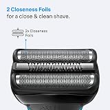 Braun Series 3 Electric Shaver 300S Grey Three Flexible Blades Rechargeable view 3