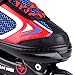 MammyGol Adjustable Inline Skates for Kids with Light up Wheels,Fun Flashing Beginner Roller Skates for Boys and Girls Size 1-4