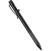Rite in the Rain Weatherproof Bolt-Action Matte Black Metal Pen, Black Ink (No. BK16)