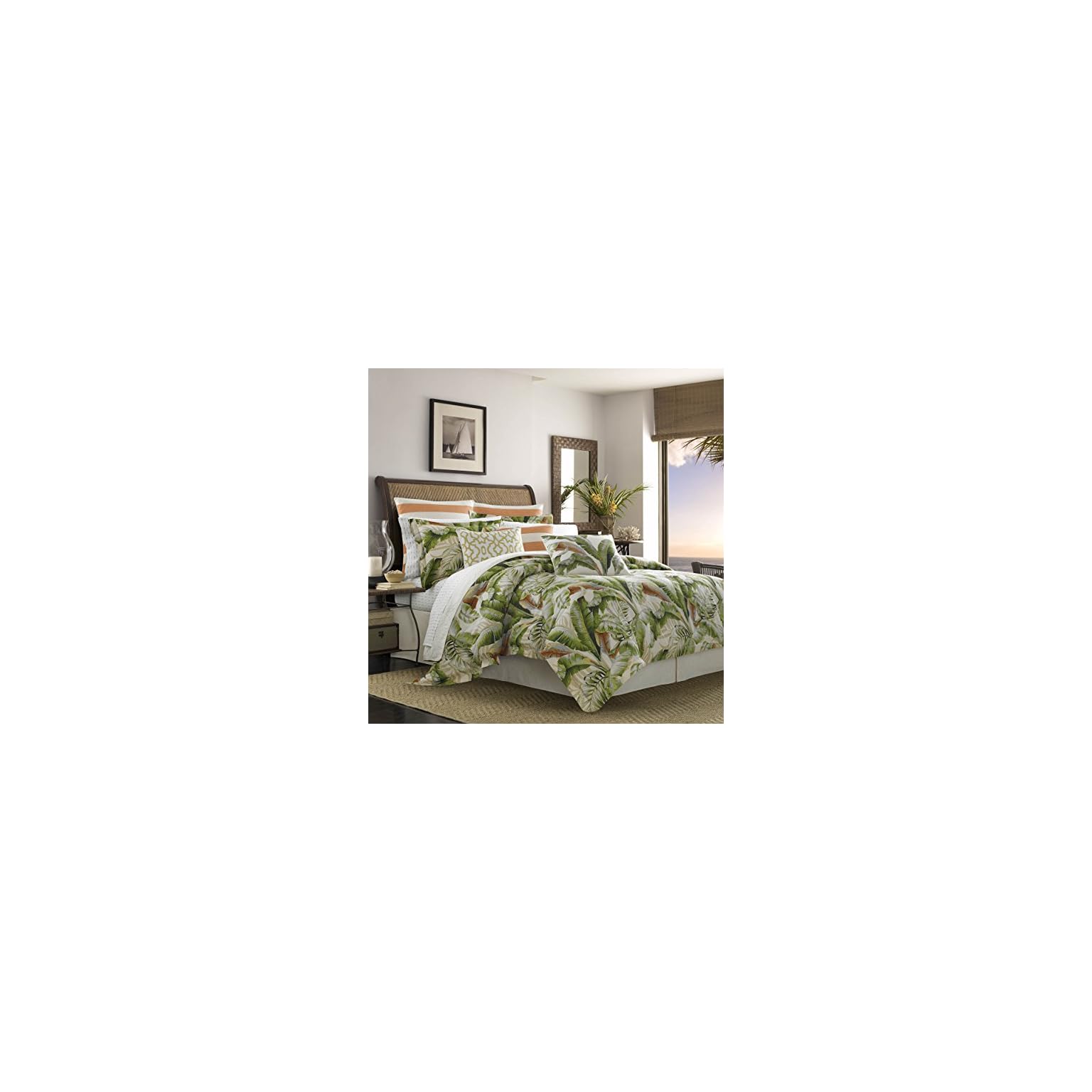Tommy Bahama Palmiers Collection Comforter Set100 Percent Cotton