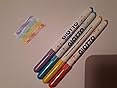 STAEDTLER Noris Club 2390M C6 gelstiften, set van 6 stuks, glitterkleuren, perfect voor kleine kinderhandjes, superzacht en kleurintensief, ook ideaal voor vensterglas