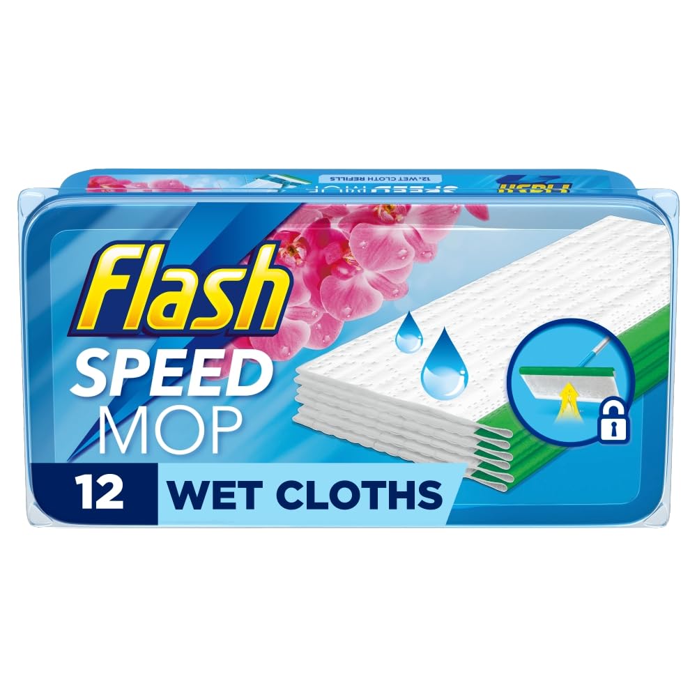 FLASH Speedmop Wet Cloth Refills 12