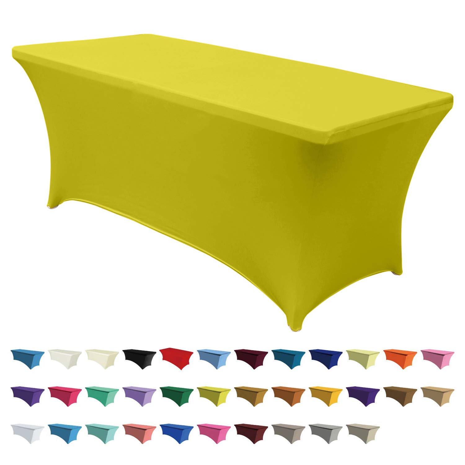 Best dark yellow table cloth