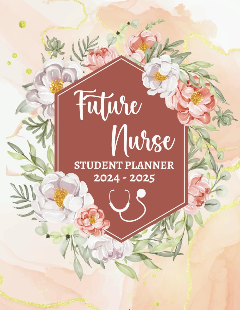 Nursing Student Planner 2024-2025: 24 Month Planning for Nursing Students - Monthly and Weekly with Holidays