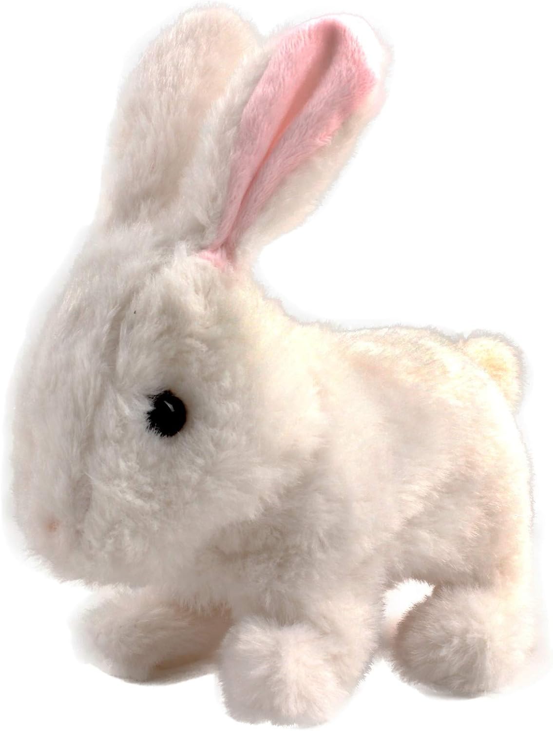conejo de peluche que se mueve