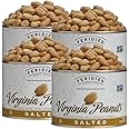 4 Pack-18oz Can Salted Virginia Peanuts