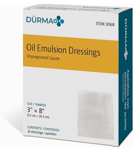 curad oil emulsion dressing CURAD Sterile Non-Adherent Oil Emulsion Wound Dressing 3x8 CUR250381 pack of 10