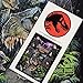 Jurassic Park Welcome to The Park T Shirt & Stickers (Black) Large
