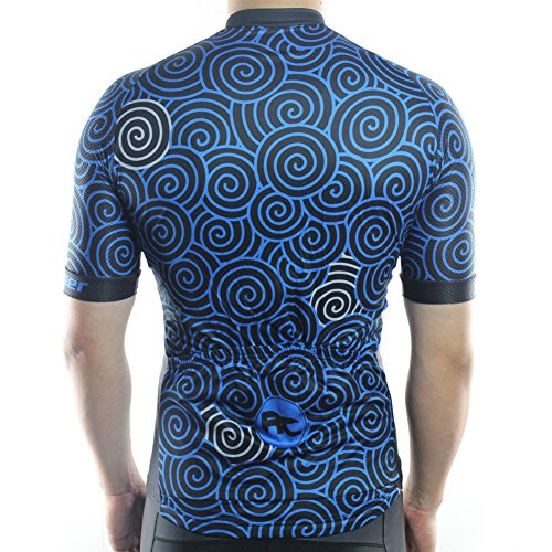 Racmmer Mens Breathable Short Sleeve Cycling Jersey Ultra-Light Cycling Clothing