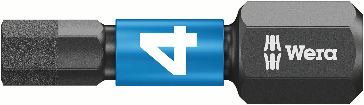 840/1 Impaktor Insert Bit Hex-Plus 4mm x 25mm Carded