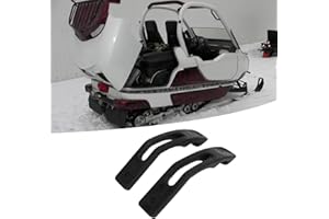 Hood Latch Straps 570025900 Rubber Compatible with Ski Doo MACH Z MX MXZ Safari DLX Replacement, Molded with 570027100 OE Num