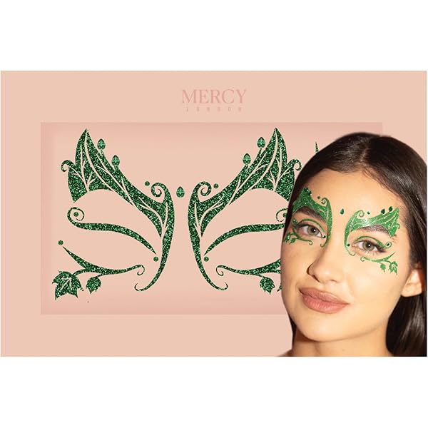 Deluxe Green Ivy Kostüm Damen – ärmelloses Paillettenkleid Mit Blättern & Handschuhen Für Halloween