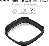 AMCC Case Fitbit Sense Versa 3 Screen Protector Hard PC Plated Full Coverage view 4