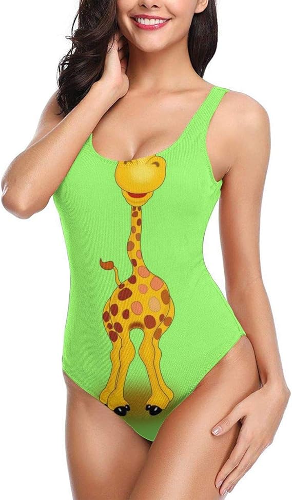 Amazon Co Jp キリン動物 レディースのワンピース水着は快適で速乾性があり クラシックなスポーツのワンピース水着で セクシーで魅力的です Clothing Accessories