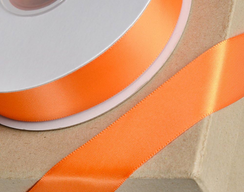 Club Green D/SATIN RIBBON 3MMX25M ORANGE, Fabric, 11 x 11 x 3.3 cm