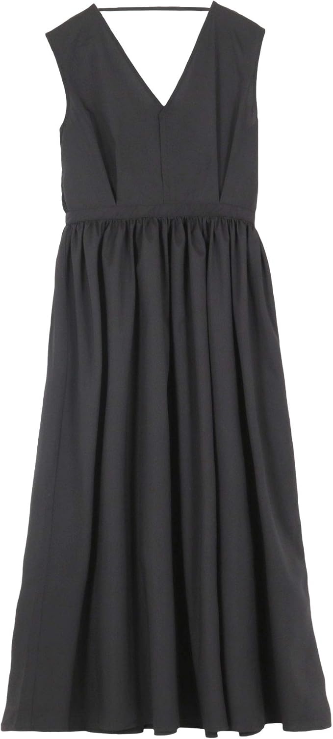 Amazon 神戸レタス バックレースフレアワンピース オケージョン バックレース フレア ワンピース E2284 レディース ワンサイズ ブラック ワンピース チュニック 通販