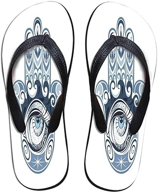 evil eye flip flops