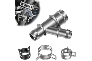 LAIKOU 47157 Coolant Hose Junction Y Aluminum Connector Replacement For GM Cadillac Chevy GMC Select Models 1999-2013