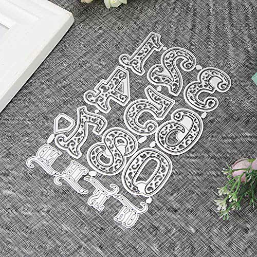Number Metal Cutting Dies Stencil Scrapbooking Embossing Card Craft Cutting Dies Stencils - Thumbnail 2