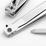 Walolo 1Pc Heavy Duty Nail Clipper Stainless Steel Toe Finger Nail Cutter view 5