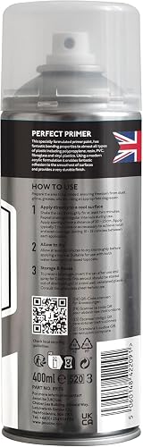 Jenolite Plastic Primer Spray Paint White 400ml Adhesion Primer for Plastics view 8