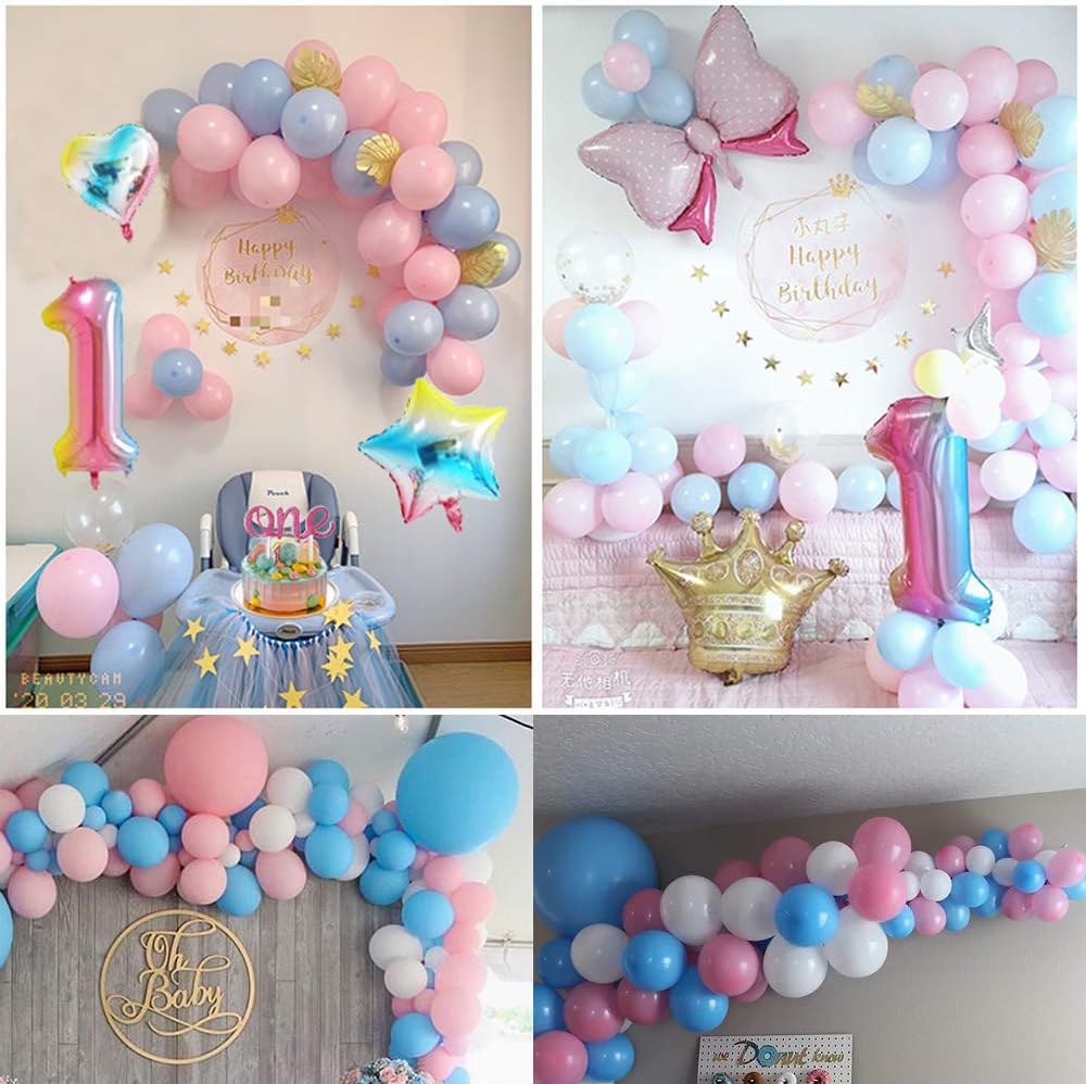Aperil Globos De Cumpleanos 1 Ano Decoraciones Cumpleanos Ninos Arcoiris Gradient Gigante Numeros 1 Feliz Cumpleanos Guirnalda Y Cadena De Luz Led Adornos Fiesta Cumpleanos Infantil Costura Y Manualidades Hogar Y Cocina