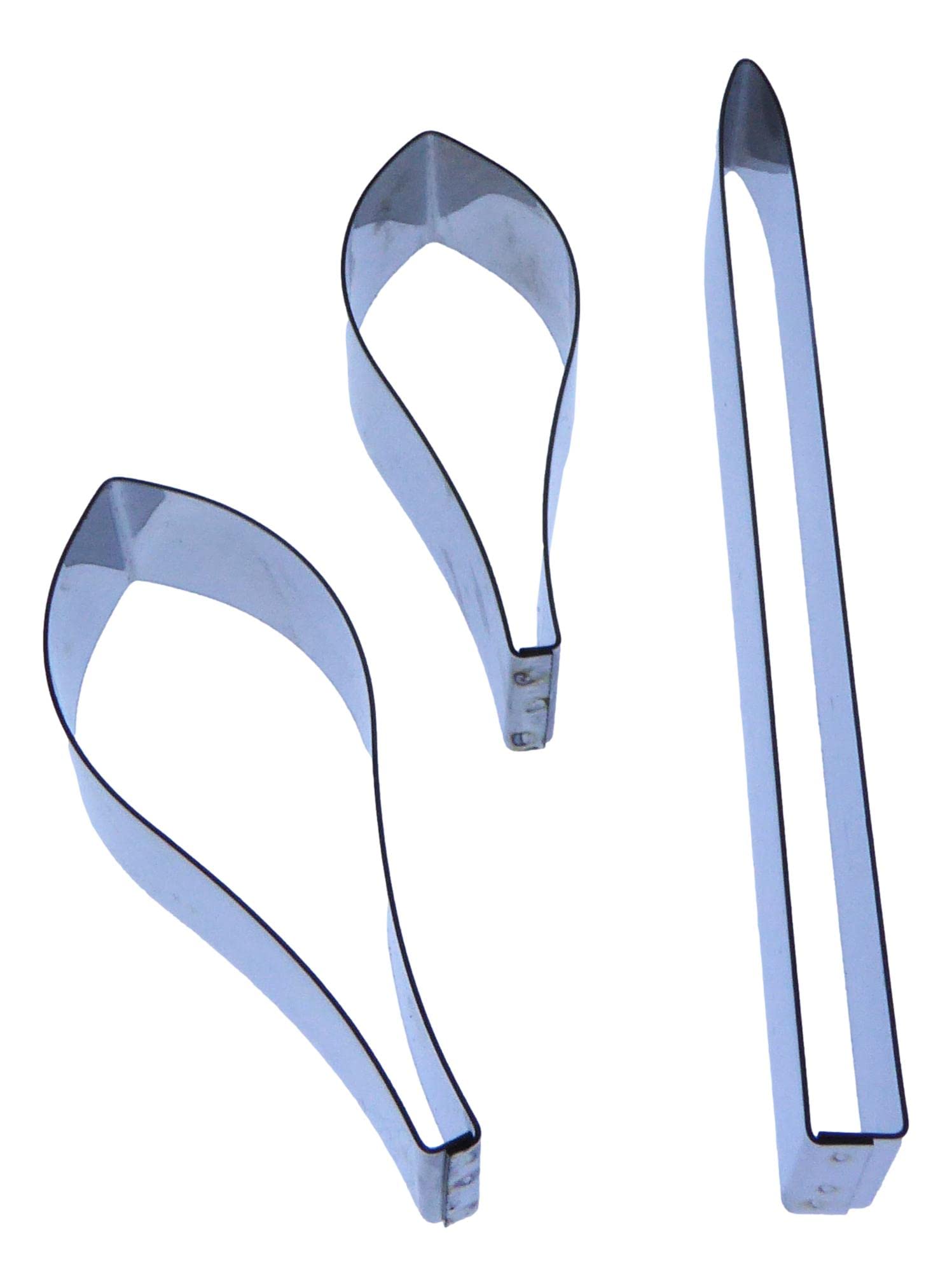 Crocus and Leaf Sugarcraft Cutter Set - Stainless Steel - Made in The UK