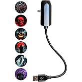 Halloween Projector Reflector Light Photography Gooseneck Projection Lamp | Halloween Reflector Lights for Photography Home Haunted House Car Interior Patio Garden Yard Balcony Living Room