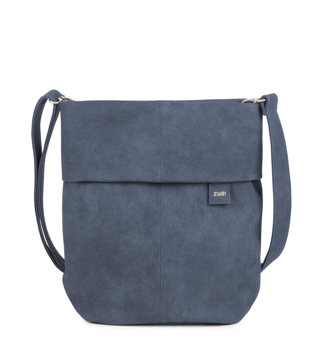 Zwei MADEMOISELLE.M m12 Handbag Black, Nubuck blue, One Size