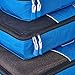 Travel Packing Cubes - Smart System Luggage Organizer - Best Bag Accesories Set - Premium Quality Waterproof