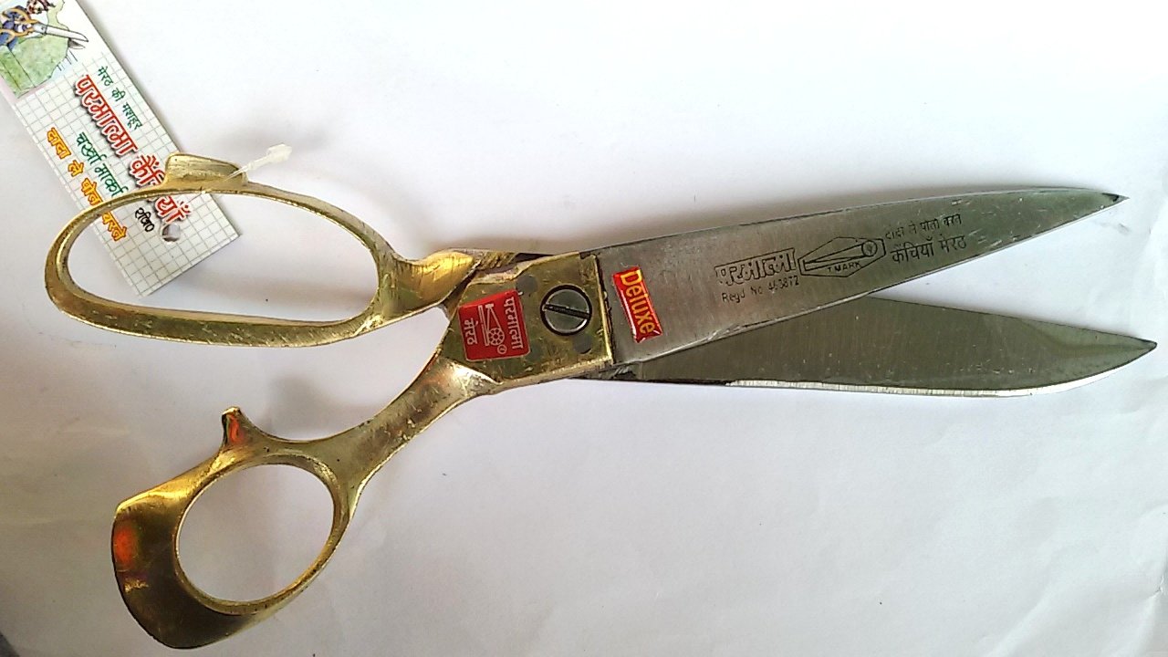 Oneness/Parmatma Scissors 9" Heavy Duty Hard Funner Steel Scissors With