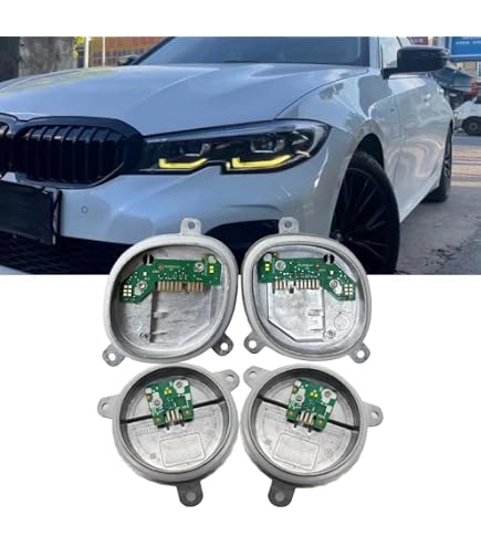 Amazon.com: 4Pcs Ice Blue DRL Angel Eyes LED Boards Set Fit For
