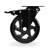 Caster Wheel, Heavy Duty 5 Inch Caster, Locking