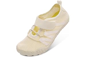 JIASUQI Water Shoes for Womens Barefoot Beach Swim Shoes Quick-Dry Aqua Pool Shoes for Diving Boating River Lake Surf