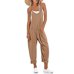 UNIANKIYA One Piece Jumpsuits for women V Neck