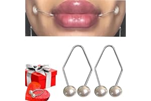 KEEWEN Dimple Makers, Dimple Trainer for The Face,Dimple Trainer for Create a Beautiful Smile,8 Colors, And Develop Natural Dimples (silver)