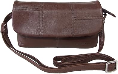 Amazon ハルフ Haruf レザーショルダーバッグ レディース 本革 レザーバッグ キャメル ブラウン T19b1brown Haruf ハルフ ショルダーバッグ