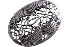 LANGHONG Norse Viking Brooch For Men Turtle Brooch Talisman Jewelry, Gift For Men