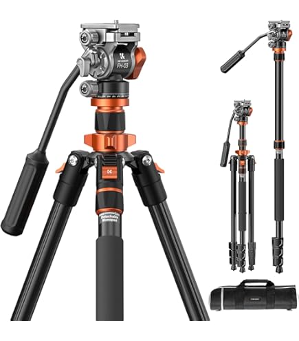 Amazon.com : MeVIDEO GlobeTrotter 5.5' Aluminum Pro Video Tripod