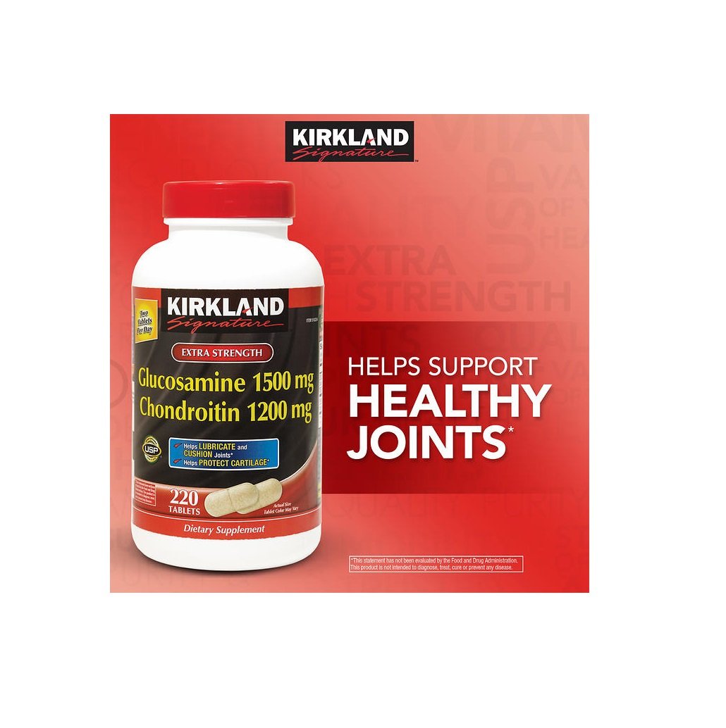 Mua Extra Strength Glucosamine HCI 1500 mg Chondroitin Sulfate 1200 mg